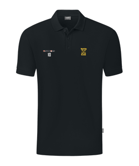 JAKO Organic Polo Shirt Kids Schwarz F800