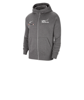 Nike Park 20 Fleece Kapuzenjacke Kids Grau F071