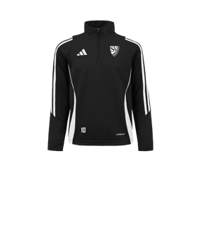 adidas Tiro 24 Trainingstop Kids Schwarz Weiss