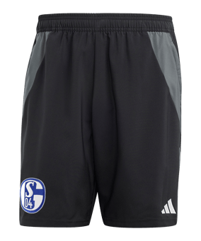 adidas FC Schalke 04 Short Schwarz Grau - schwarz