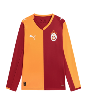 PUMA Galatasaray Istanbul Maillot à manches longues Home 2025/2026 Rouge C01 - rouge