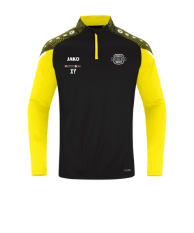 JAKO Performance HalfZip Sweatshirt Schwarz F808
