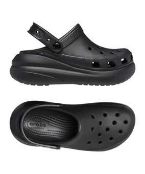 Crocs Crush Clog Badelatsche Schwarz - schwarz