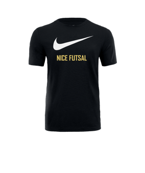 T-shirt Nike Park 20 Swoosh noir F010 