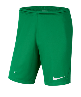 Nike Park III Short Kids Grün F302