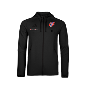 adidas Tiro Travel Hoody Schwarz