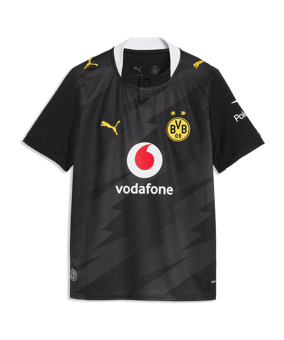 PUMA Borussia Dortmund Replica Maillot Away 2026/2027 Enfants Noir C18 - noir