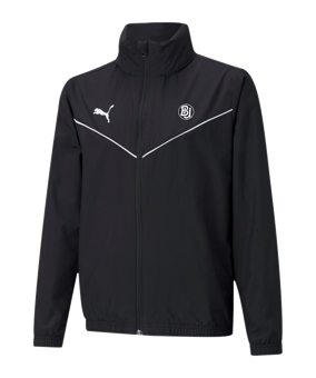 PUMA teamRISE Allwetterjacke Kids Schwarz F03