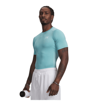 Under Armour HG Armour Comp Underwear Shirt Blau F425 - blau