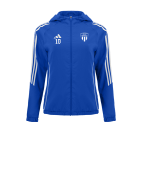 adidas Tiro 24 Windbreaker Damen Blau Weiss