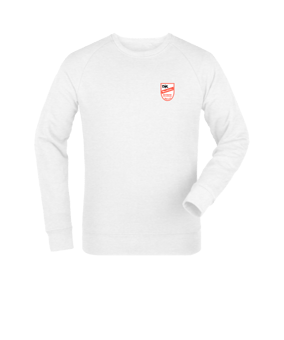 Merch Roller Sweatshirt White | #logo4c