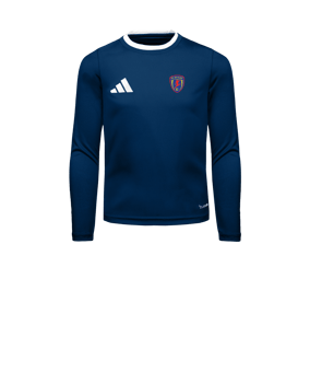 adidas Entrada 26 Maillot à manches longues Enfants Bleu Foncé