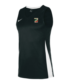 Nike Team Basketball Stock Trikot Schwarz F010