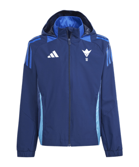 Veste tout temps enfant adidas Tiro 24 Competition bleu