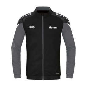 JAKO Performance Polyesterjacke Schwarz F804