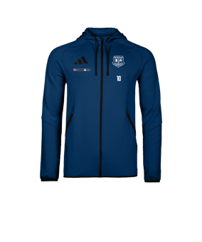 adidas Tiro Travel Hoody Dunkelblau