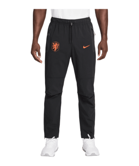 Nike KNVB Niederlande Trainingshose Schwarz F010 - schwarz