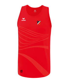 Erima Racing Singlet Rot