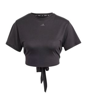 adidas Yoga Studio Wrapped t-shirt donna nero - nero