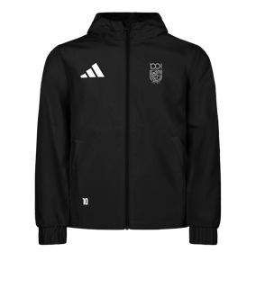 adidas Entrada 26 Regenjacke Schwarz