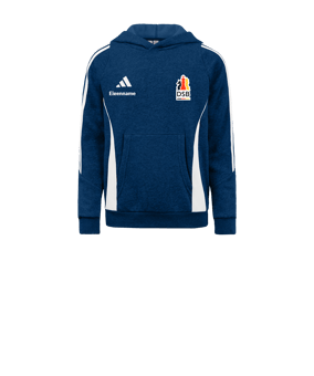 adidas Tiro 24 Hoody Blau Weiss