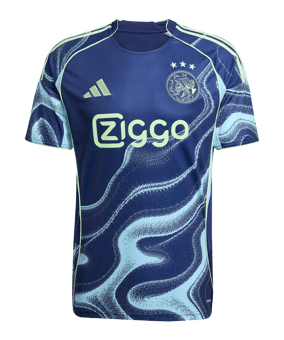 adidas Ajax Amsterdam Trikot Away 2025/2026 Blau - blau