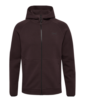 Hummel Tech Fleece Zip Hoody Braun F8051 - braun