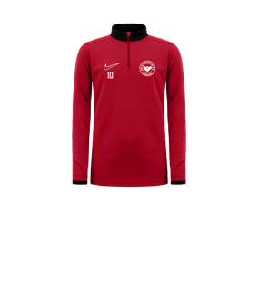 Nike Academy 25 Drill Top Sweatshirt Kids Rot F657