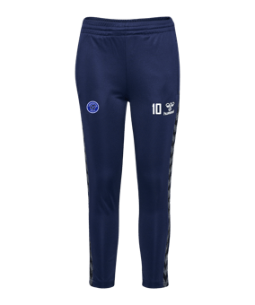 Hummel AUTHENTIC PL Trainingshose Kids Blau F7026