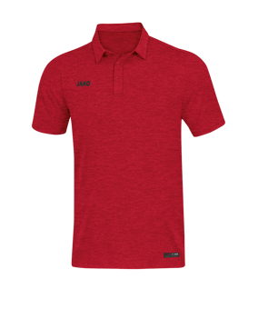 JAKO Premium Basics Poloshirt Rot F01 - rot