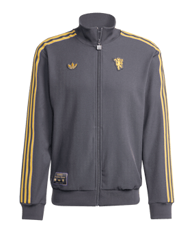adidas Manchester United Icon Track Sweatshirt Schwarz - schwarz