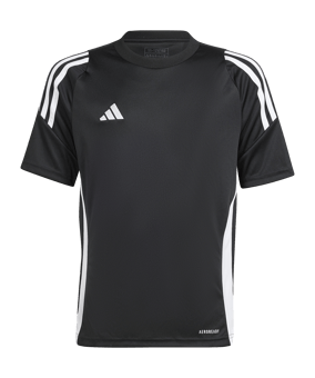 adidas Tiro 24 Trikot Kids Schwarz Weiss - schwarz