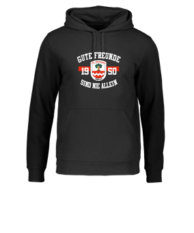 Merch Drummer 2.0 Hoody Black | #gutefreunde