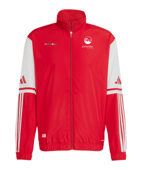adidas Präsentationsjacke Rot