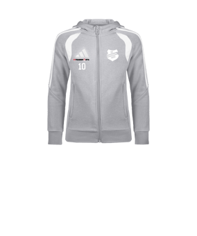 adidas Tiro 26 League Sweat Kapuzenjacke Kids Grau