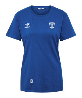 Hummel GO 2.0 T-Shirt Damen Blau F7045