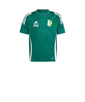 adidas Tiro 24 Trikot Kids Grün Weiss