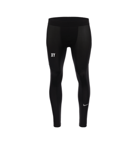 Nike Pro Training Tight Schwarz Weiss F010