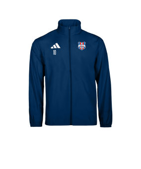 adidas Entrada 26 Regenjacke Dunkelblau