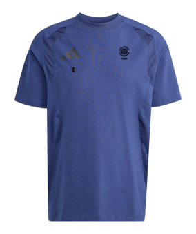adidas Tiro Travel T-Shirt Dunkelblau