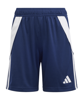 adidas Tiro 24 Training Short Kids Blau Weiss - blau