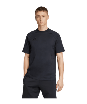 adidas Tiro 25 Travel Trainingsshirt Schwarz - schwarz