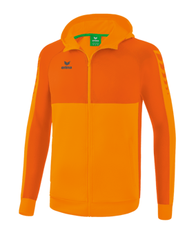 Erima SIX WINGS Kapuzenjacke Orange - orange