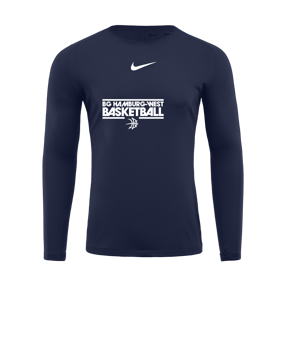 Nike Park First Layer Top langarm Dunkelblau F410