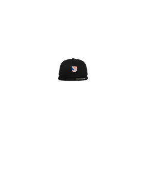 Merch 5 Panel Classic Snapback Cap Black Black