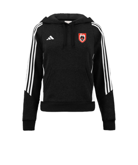adidas Tiro 24 Hoody Damen Schwarz Weiss