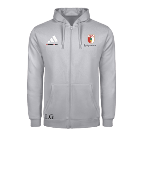 adidas Entrada 26 Kapuzenjacke Grau