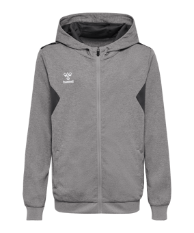 Hummel AUTHENTIC PL Kapuzenjacke Kids Grau F2006 - grau
