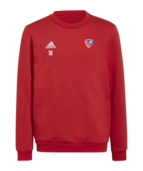 adidas Entrada 22 Sweatshirt Kids Rot