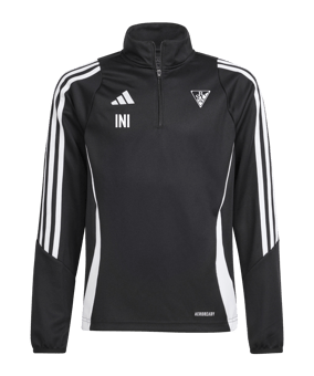 adidas Tiro 24 Trainingstop Kids Schwarz Weiss